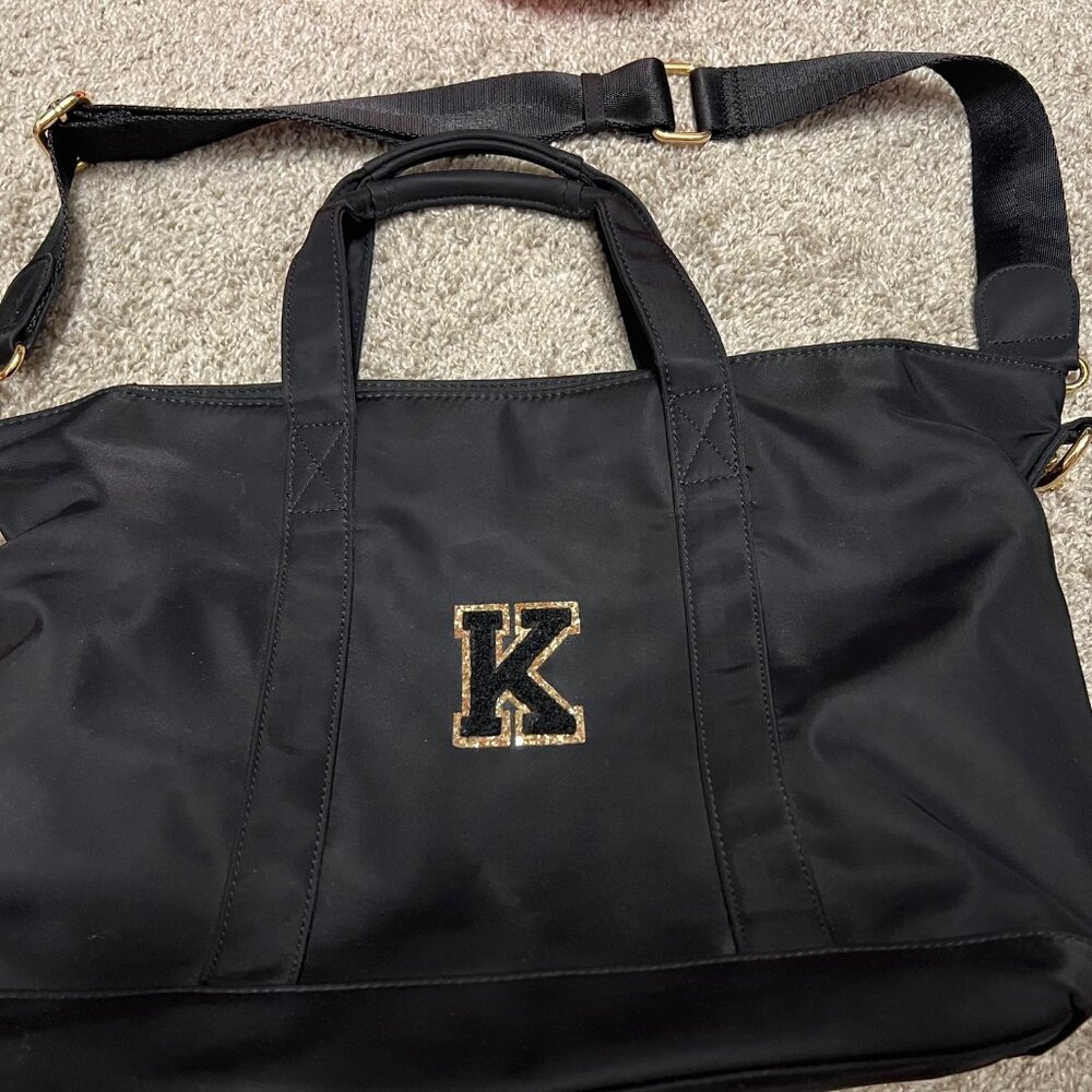 Stoney Clover Lane mini tote with stitched K patch